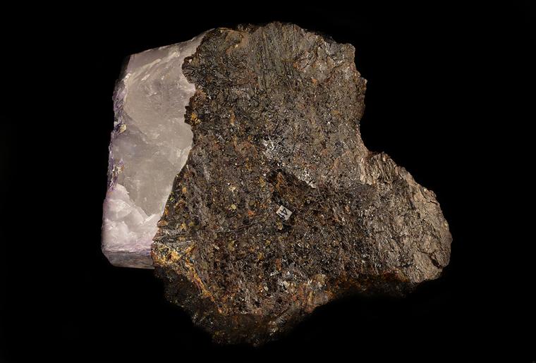 FLUORITE on SPHALERITE